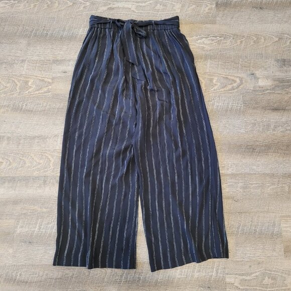 WILFRED | Aritzia Faun Striped Wide-Leg Pant | Sz. S - Picture 10 of 11